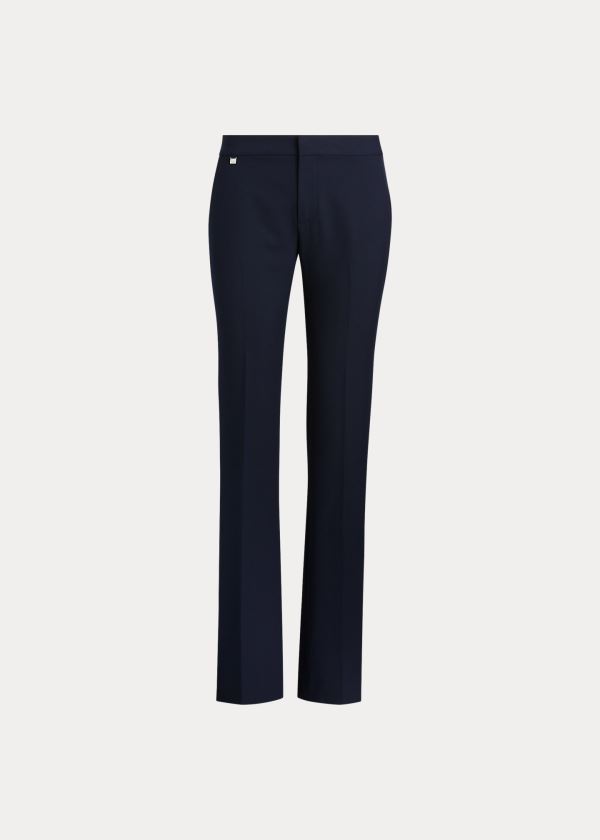 Pantalones Ralph Lauren Mujer Azul Marino - Straight-Leg - PYQUM2914